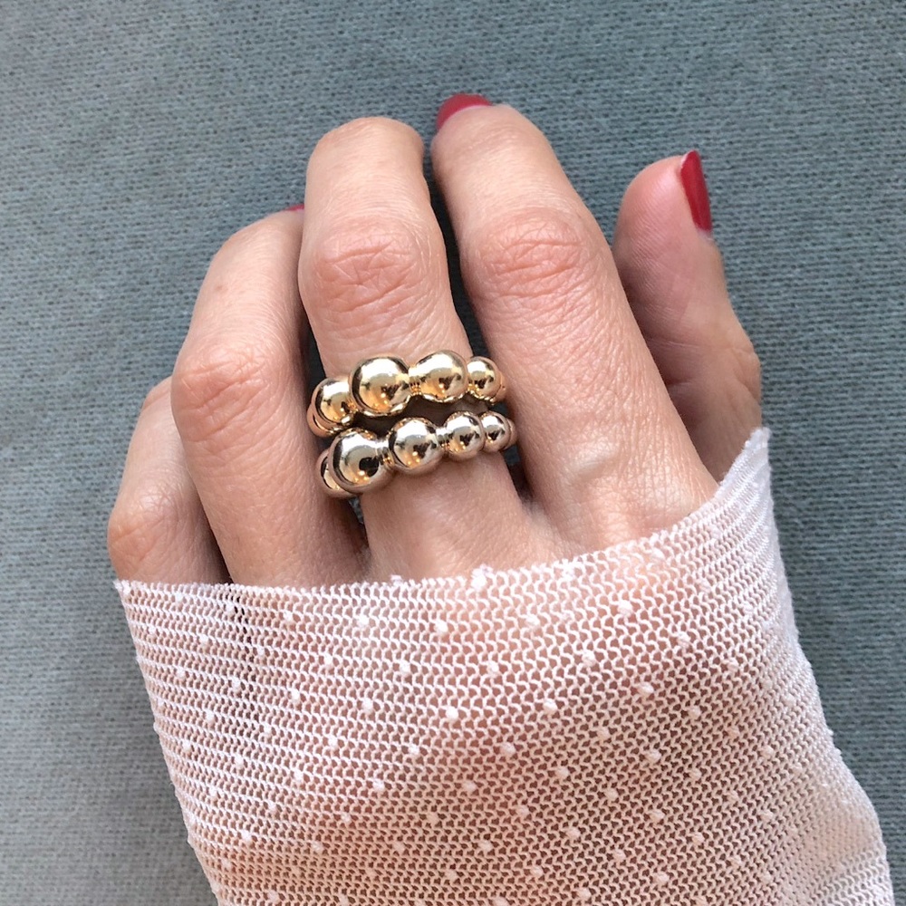 Preowned 14k Gabriela Artigas sphere ring size 6.